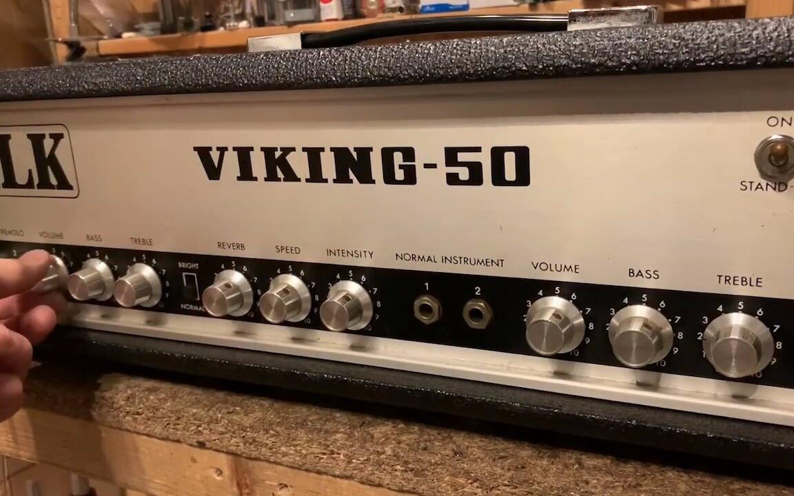 1960年代の国産チューブアンプを現代に蘇らせる！！ELK VIKING-50_哔哩