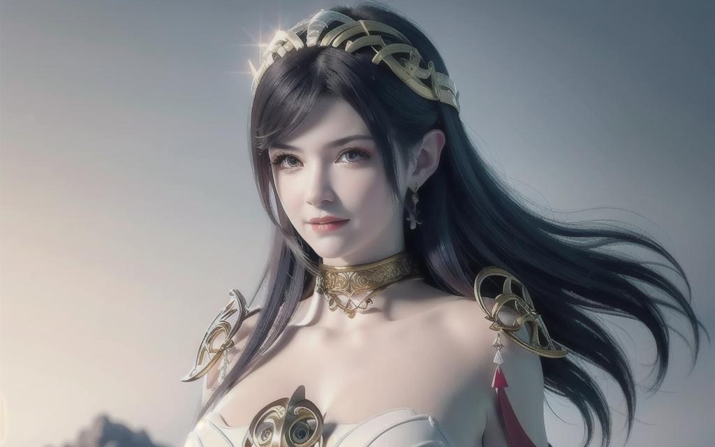 美杜莎女王ai绘画