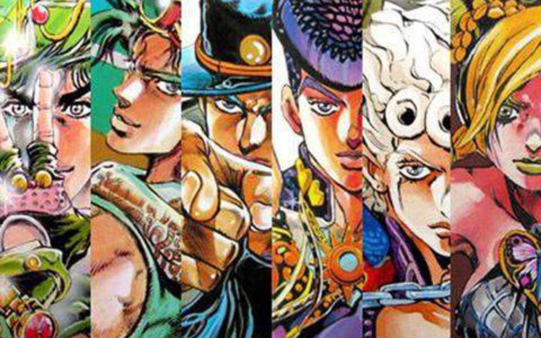 【jojo/1~6部主角】"这便是我们的觉悟