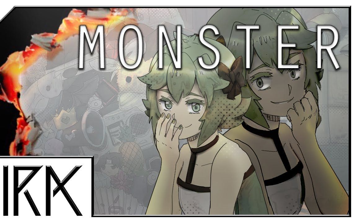 【翻调&原曲mix】monster-初音&巡音&镜音rin&mac音娜娜