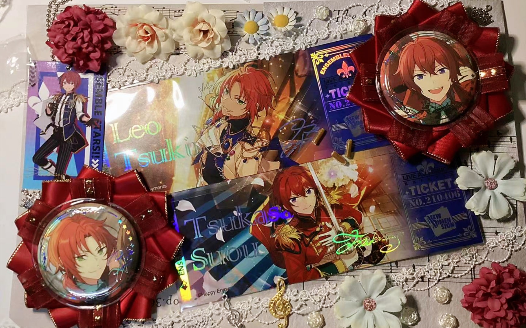 【偶像梦幻祭】分享一个扎痛包的过程(黄昏组)