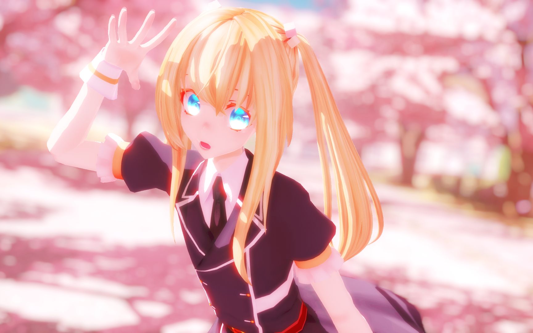 【刀剑乱舞mmd】はるがこないまち【乱藤四郎】