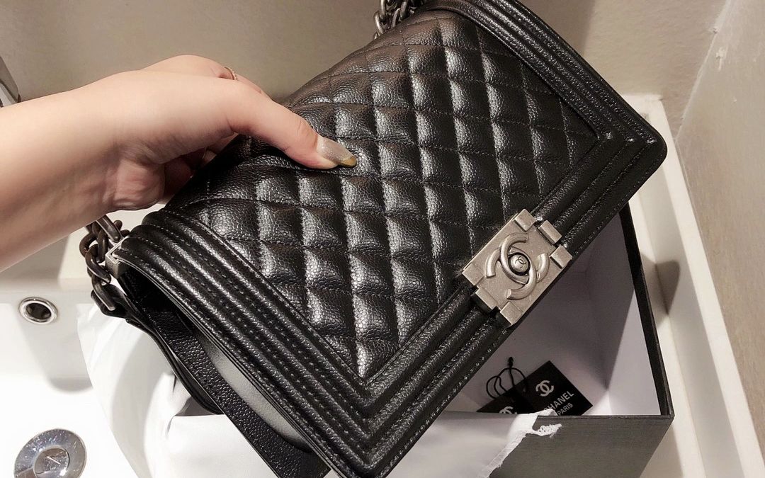 chanel香奈儿菱格辣妈包