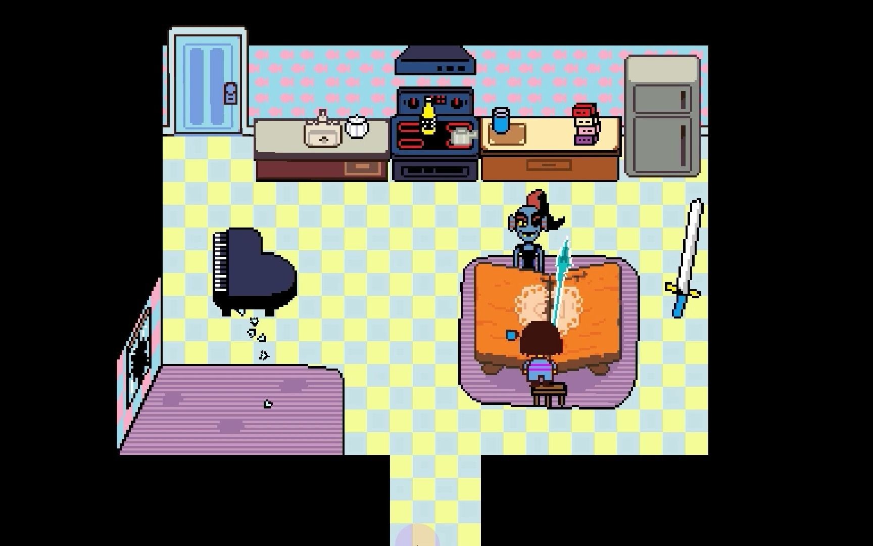 【guilimnay/鱼姐炸厨房】《undertale》undertale---鱼姐炸厨房