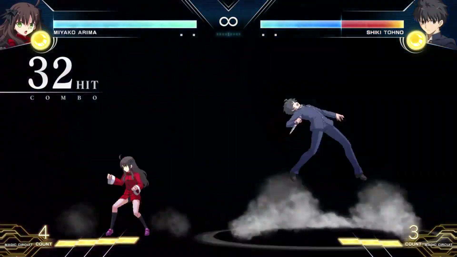 [图]Melty Blood: Type Lumina - 所有角色的超级动作（弧线驱动和最后弧线）