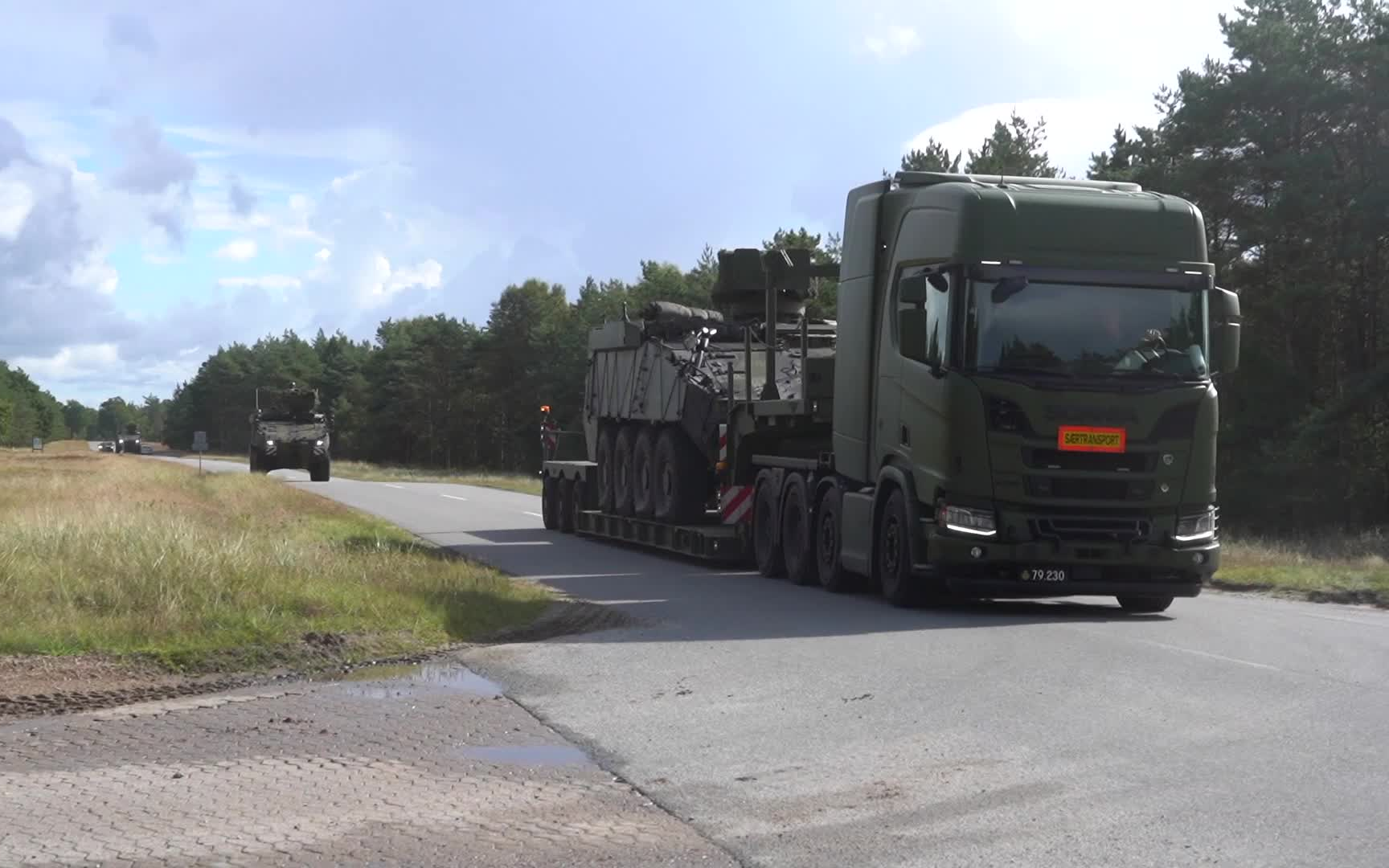 v8 r650 highline 8x4/4 重型运输车 - 丹麦军队 - scania 卡车