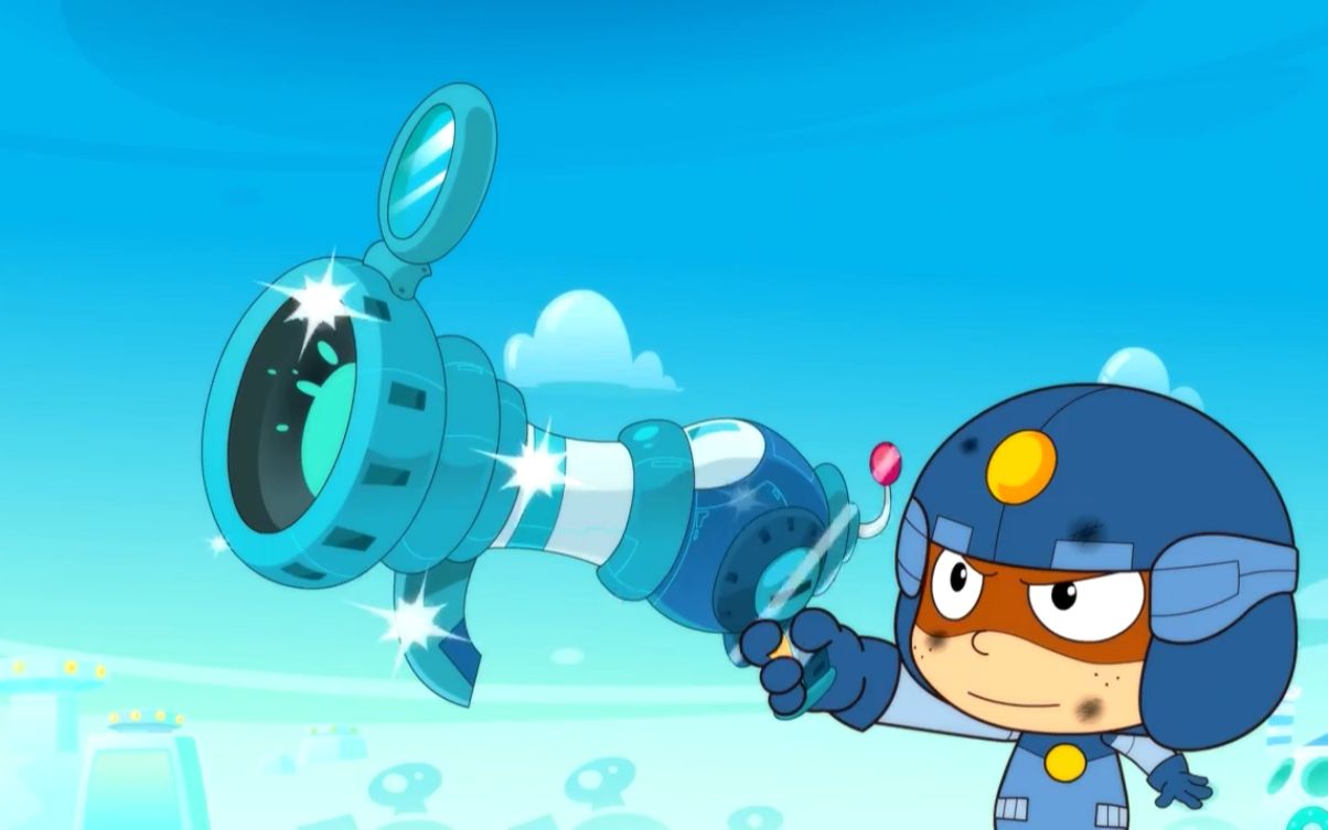 开心超人:粗心超人发明新武器,让怪兽忘记过去,重新做人!