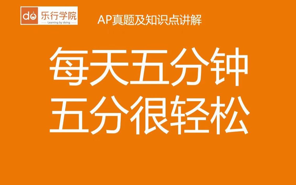 [图]〖AP微观经济〗边际收益与边际成本/Marginal Revenue & Marginal Cost - AP Microeconomics 考点真题讲解