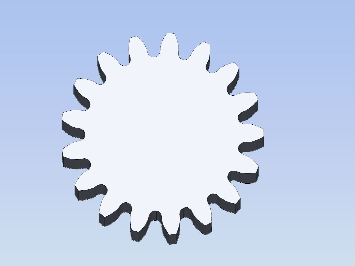 Close-up of 811W35610-0052 helical gear teeth