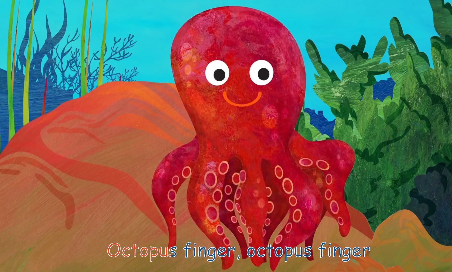 finger family - sea animals cocomelon 海洋动物手指歌 英文儿歌