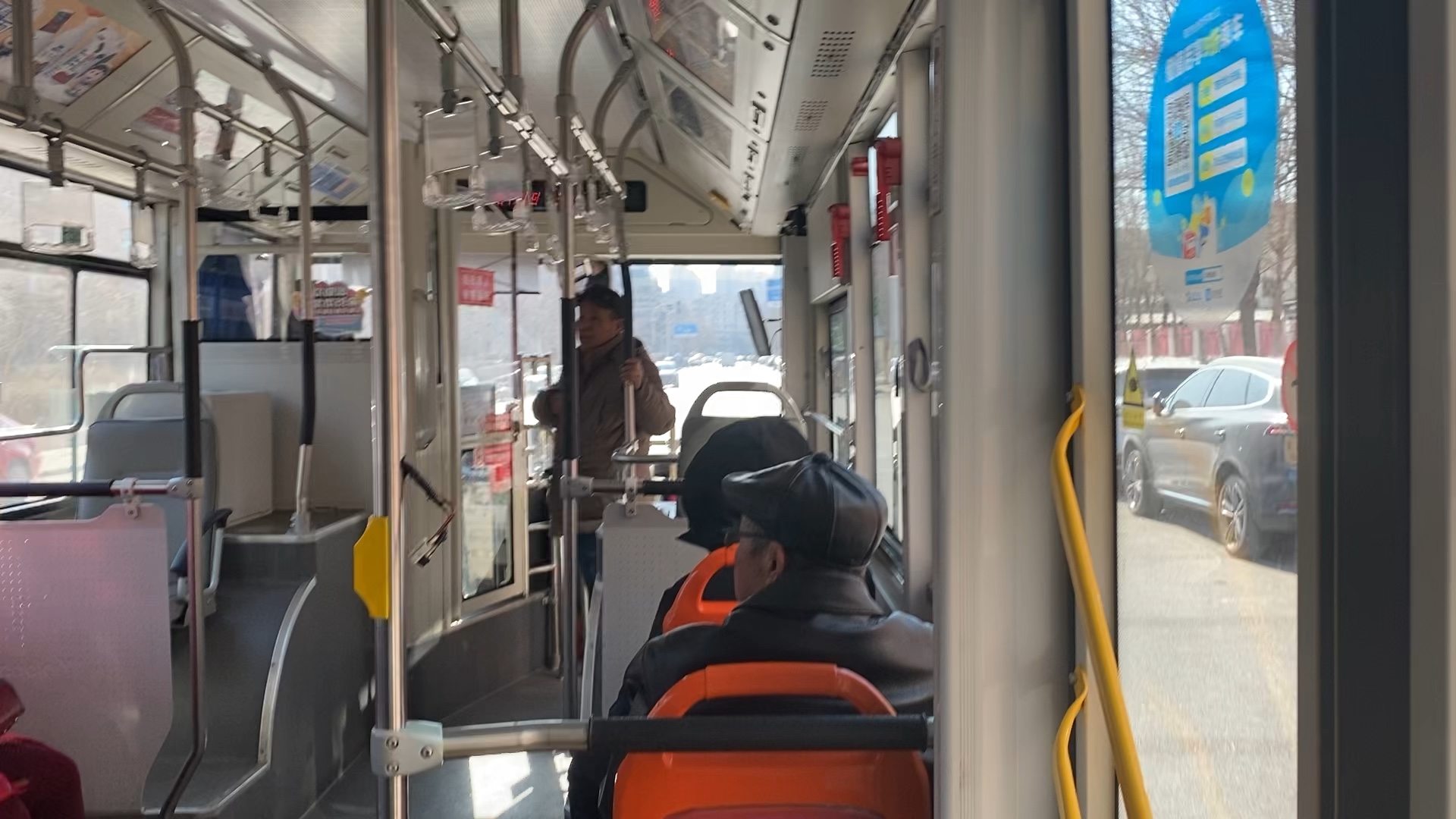 天津公交869路行驶片段