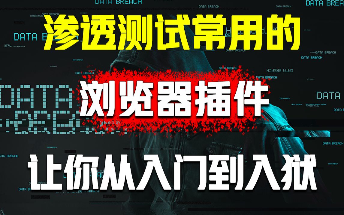 新手小白想搞渗透测试,推荐这几款浏览器插件(秒变黑客大佬哔哩哔哩bilibili