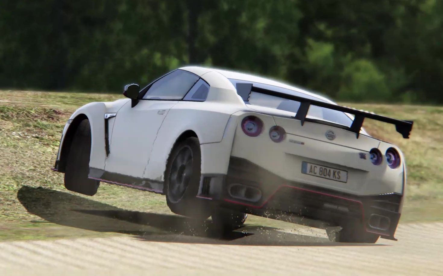 神力科莎 日产gtr 推头 扎进土堆 完败 宝马m4和保时捷911_哔哩哔哩