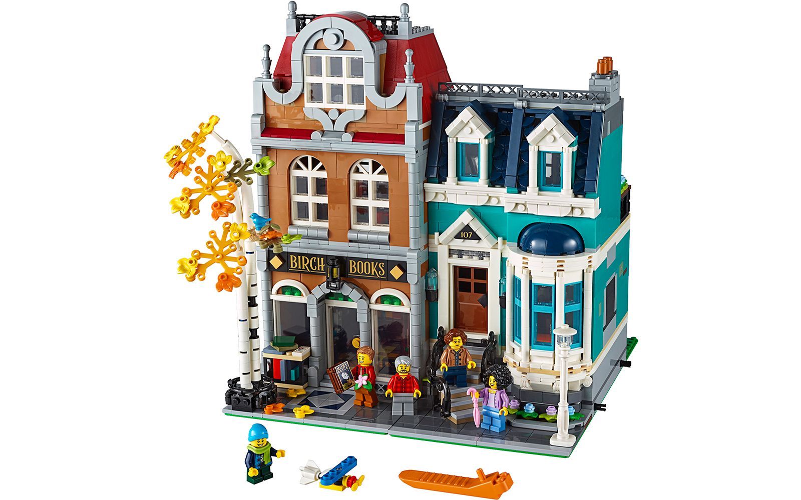 乐高 lego 10270 创意百变高手 街景 书店 新品评测