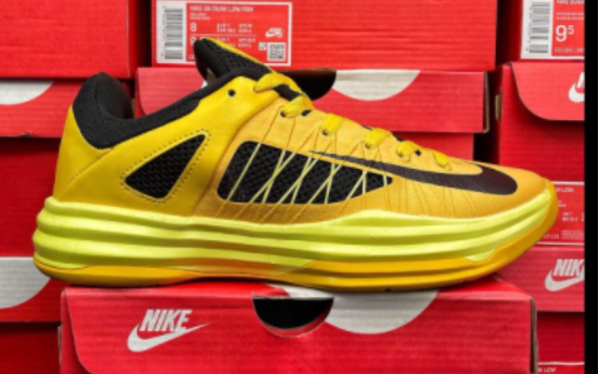 原厂版 nk lunar hyperdunk hd2012 实战篮球鞋 白蓝 554671-104 实战
