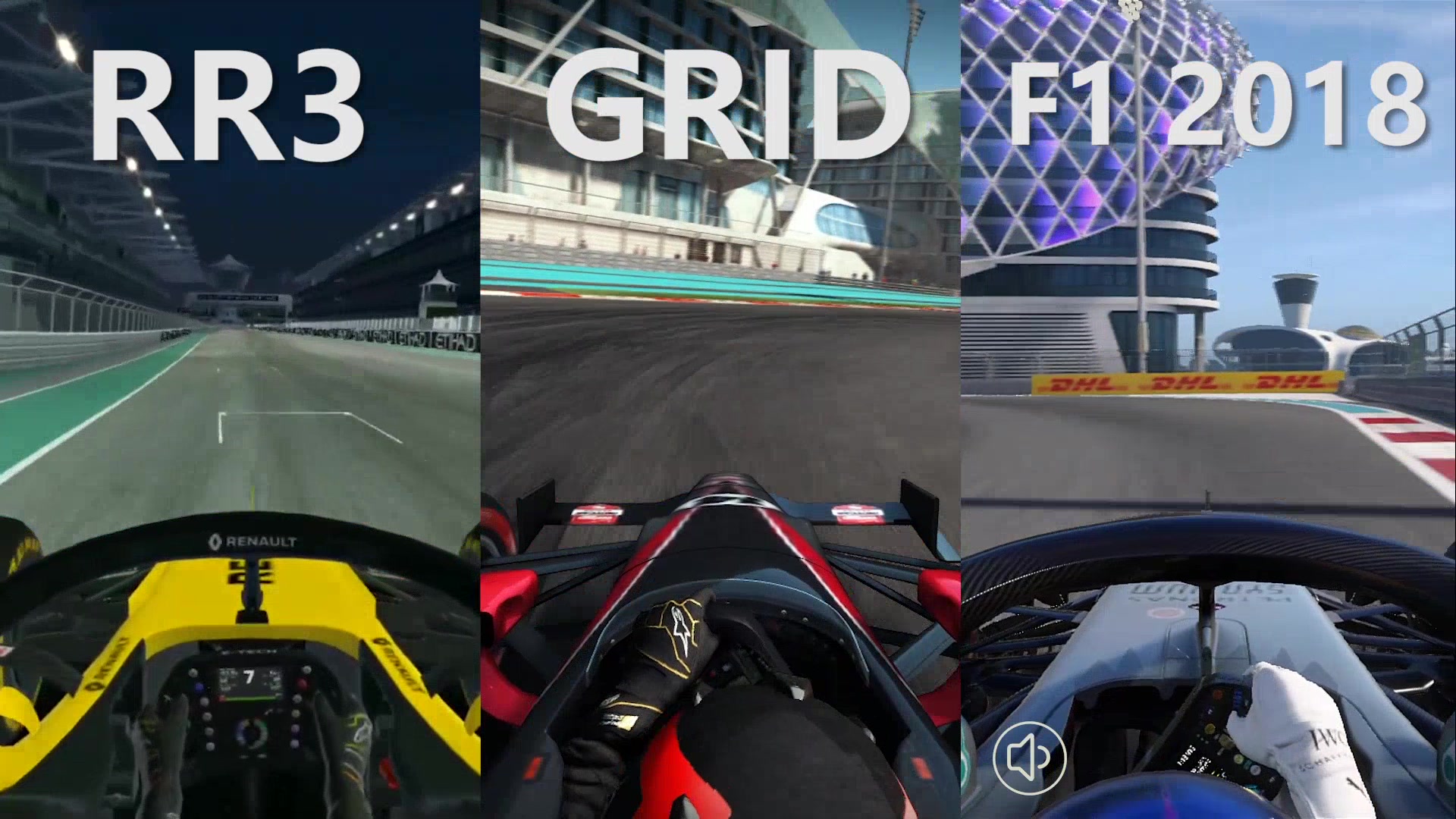 [图]真实赛车3 vs 超级房车赛 vs F1 2018 时隔多年终于有一款移动端拟真赛车游戏能够撼动RR3的地位了！