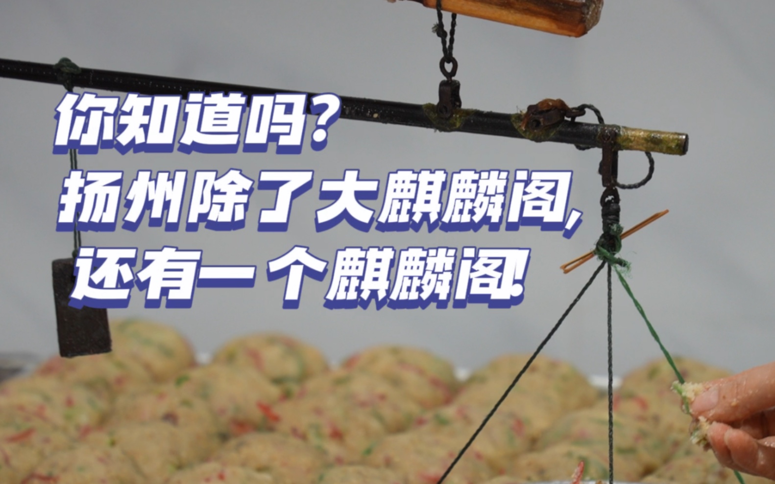 你知道吗?扬州除了大麒麟阁,还有个麒麟阁,40多年守护老味道哔哩哔哩bilibili