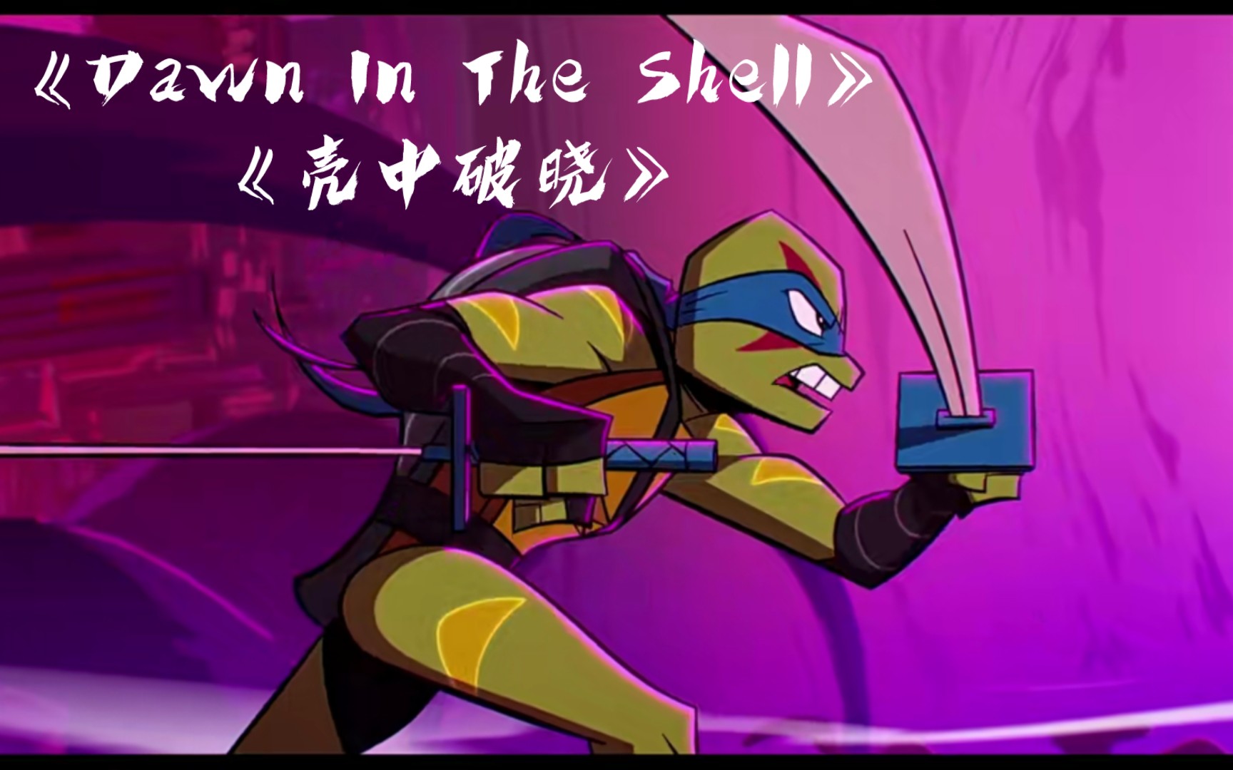 [图]【tmnt2018/原创同人曲/剪辑】莱昂纳多的《壳中破晓》三分钟内能否与你产生共鸣