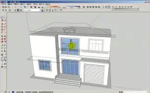 Download Video: [SketchUp 2016草图大师从入门到精通(第2版)][李波等] 第十章 别墅建筑效果图的制作