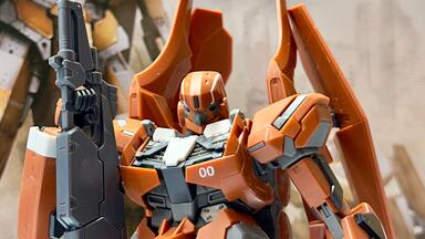 开箱评测+图集】《Aldnoah Zero》第二季主角机“橙色恶魔”，KG-6 斯雷普