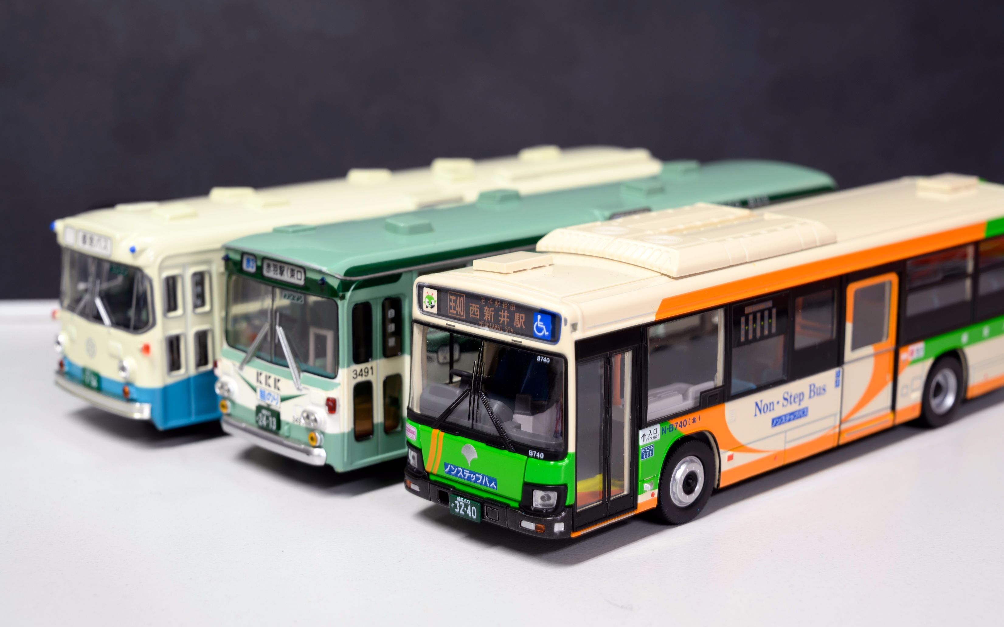 玩物志2019007 巴士的进化 tomytec 1:64 tlv-23,tlvn-09,tlvn-139