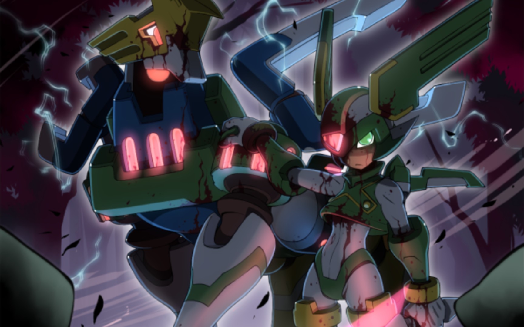 洛克人zero2困难s(贤将)