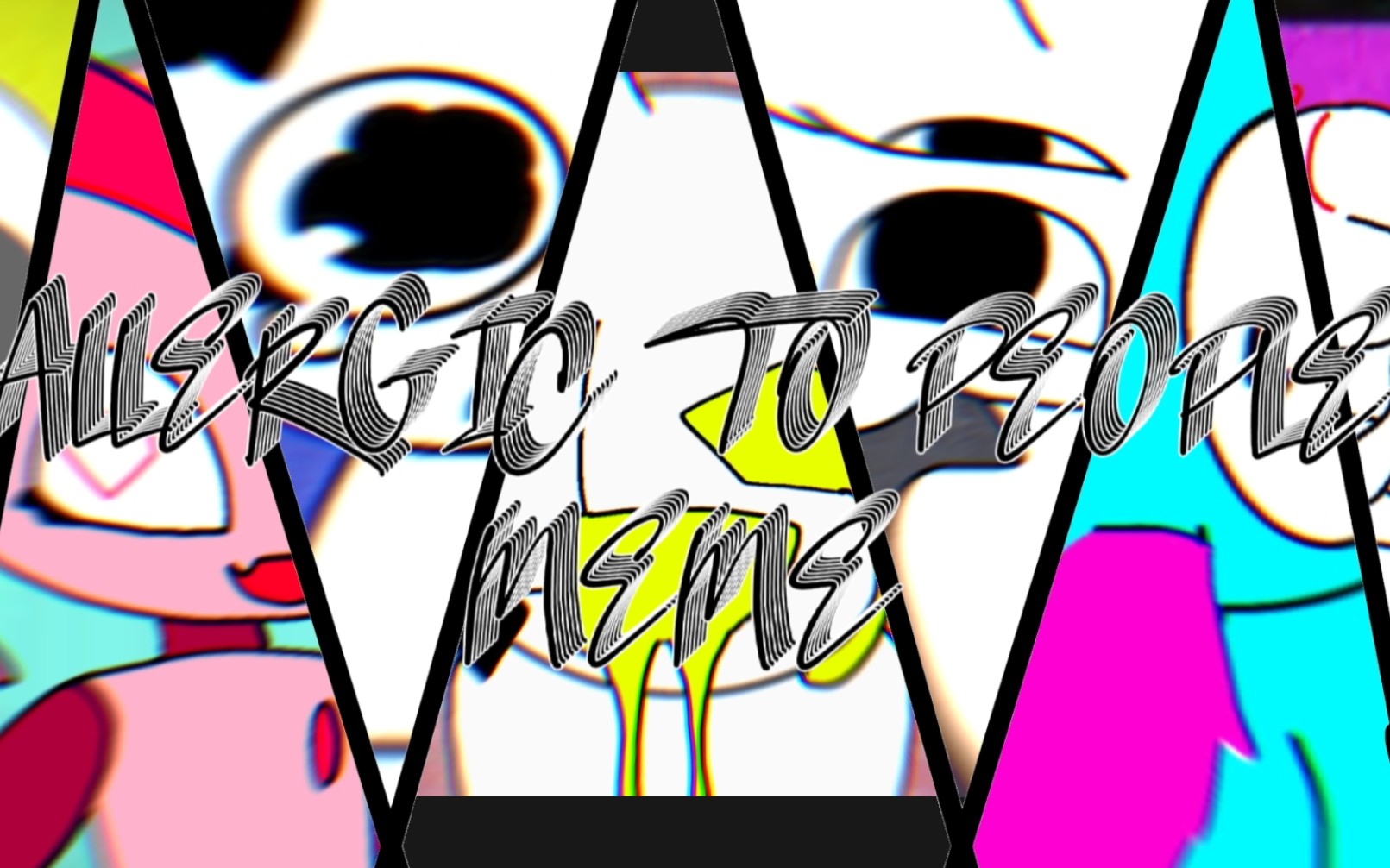 allergic to people meme//彩虹朋友oc(有一些不是我的