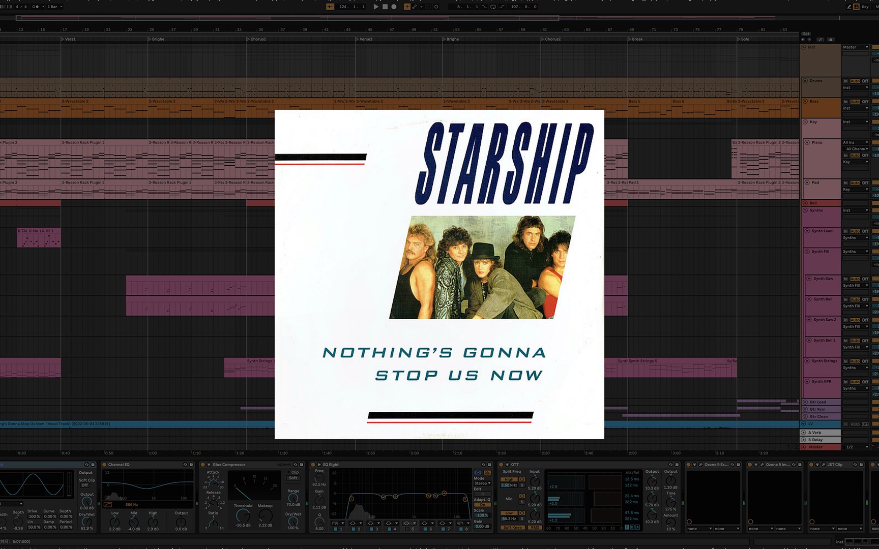 [图]Starship - Nothing's Gonna Stop Us Now (Ableton Live Remake)