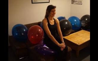 坐爆一屋子的气球