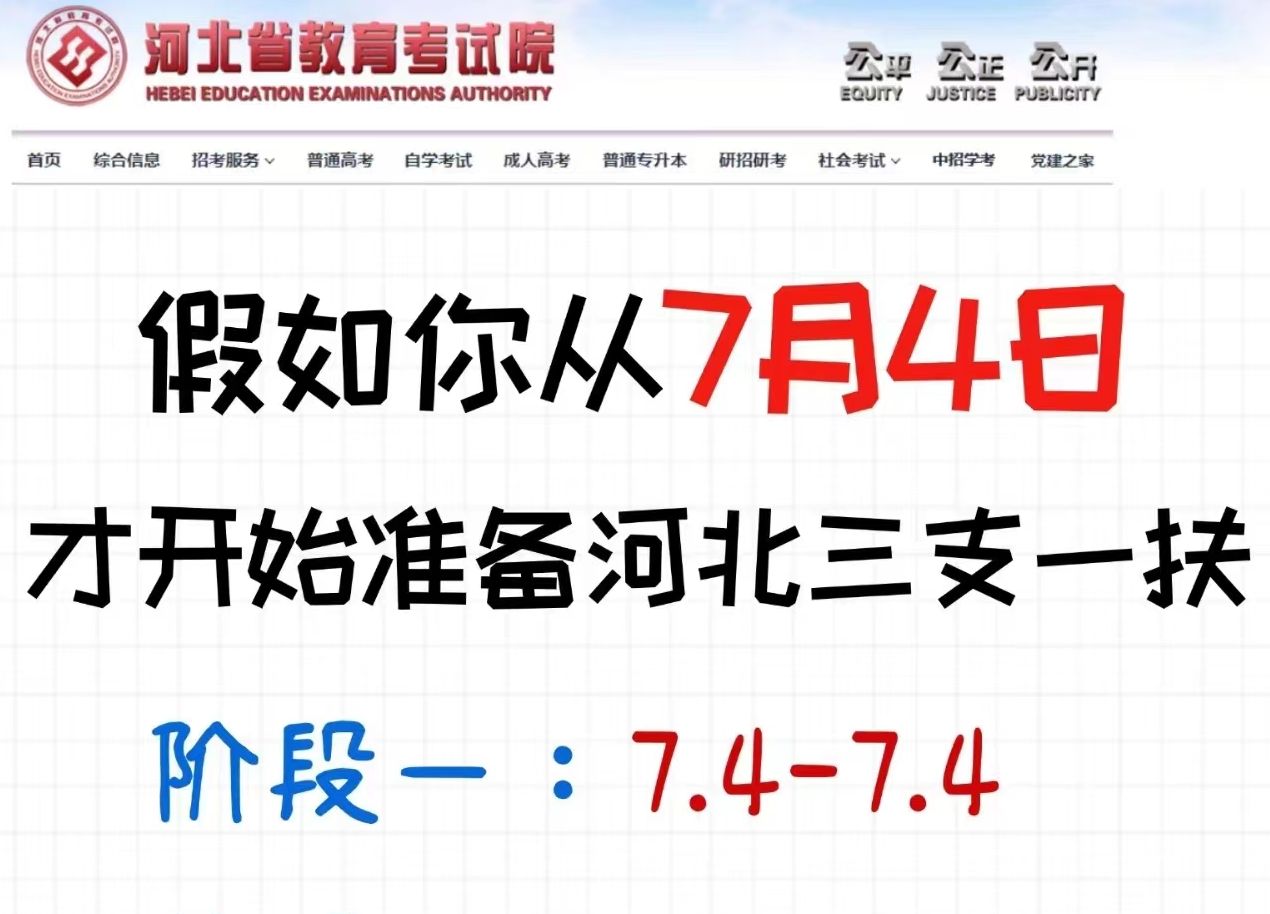 招1300人!2024河北三支一扶考试进来一个救一个!7月20日河北省三支一扶考试笔试公共基础知识行政职业能力测验计划知识重点备考笔记学习资料真题上...