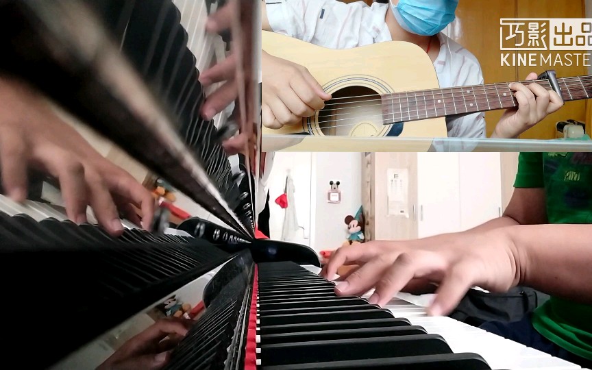 【吉他钢琴云合奏】《always with me》(《千与千寻》主题曲)