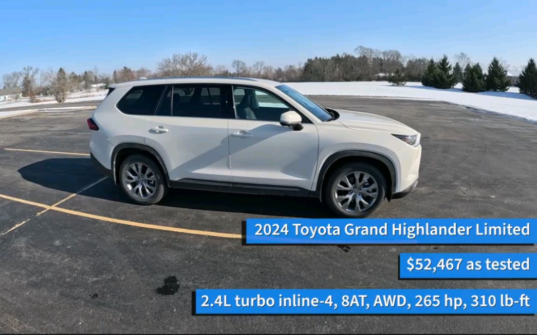 2024 toyota grand highlander limited - pov test drive (binaural