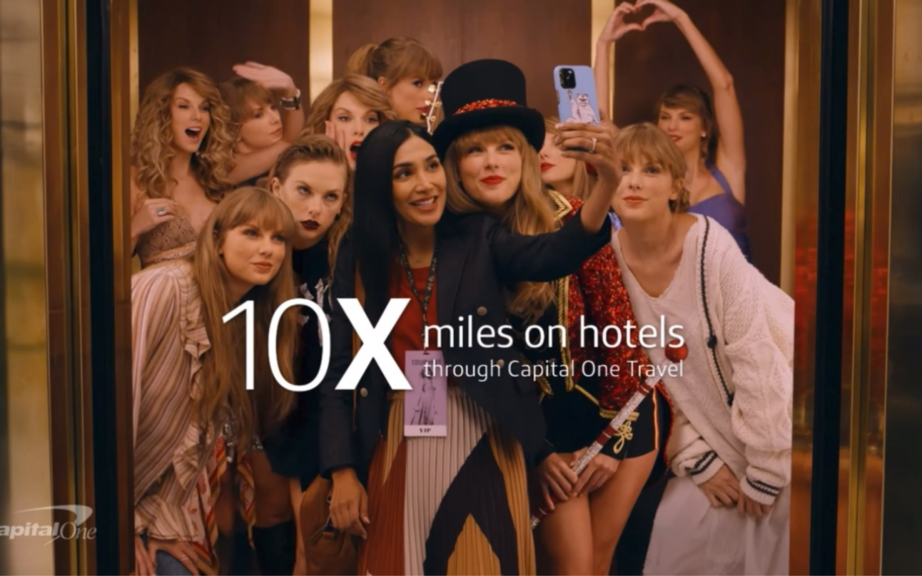 【taylor swift】霉霉最新capital one宣传广告
