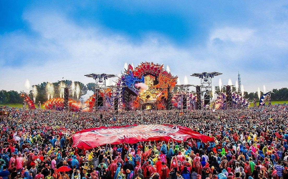 电音炸场大型赶鸭子现场defqon1weekendfestival2016powerhour