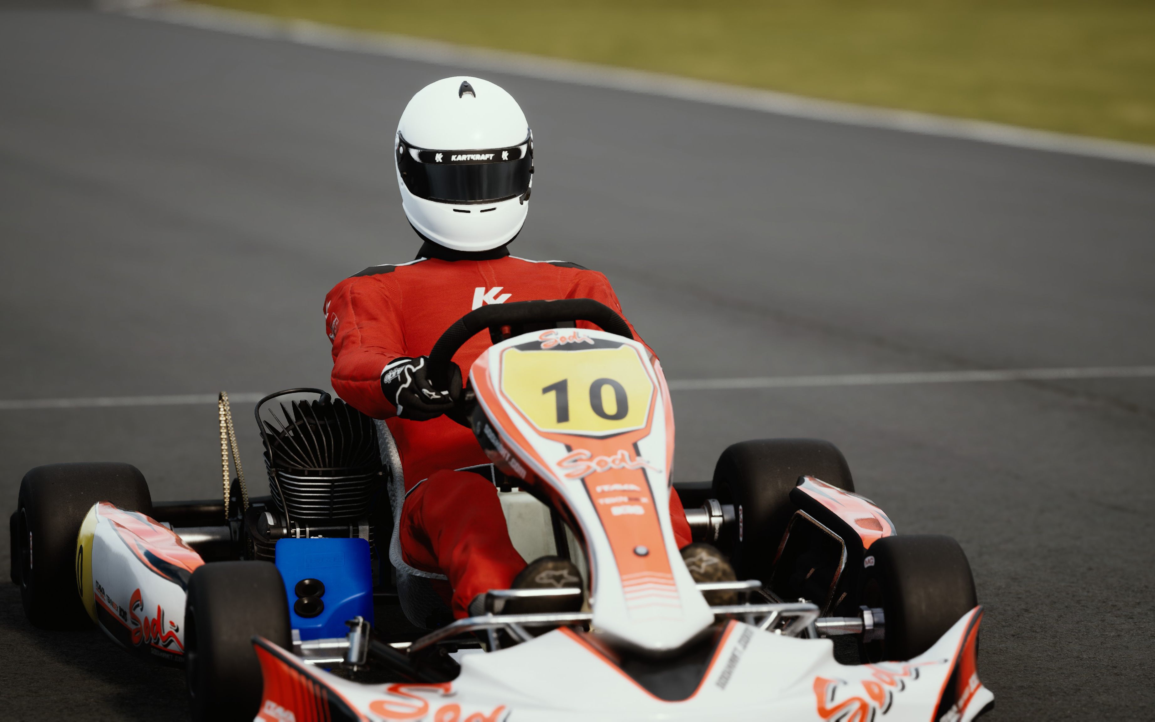 第一次玩画面超真实的卡丁车模拟器kartkraft!