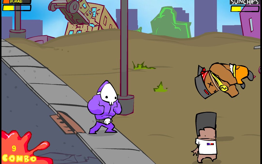 【狂扁小朋友】我终于打死这个花里胡哨的boss了!