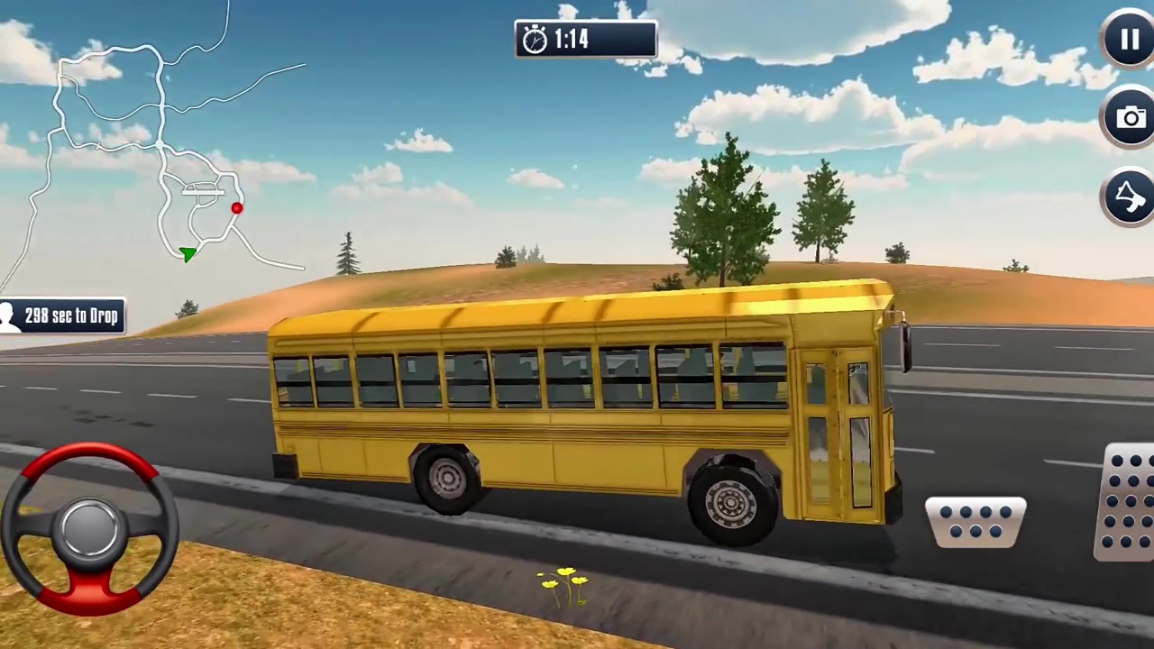 越野校车驾驶模拟器校车游戏