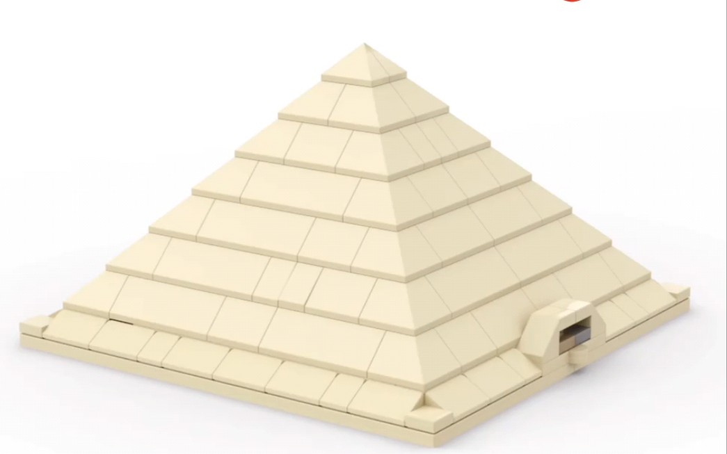 乐高金字塔moc,小尺寸里也藏有法老的秘密宝藏