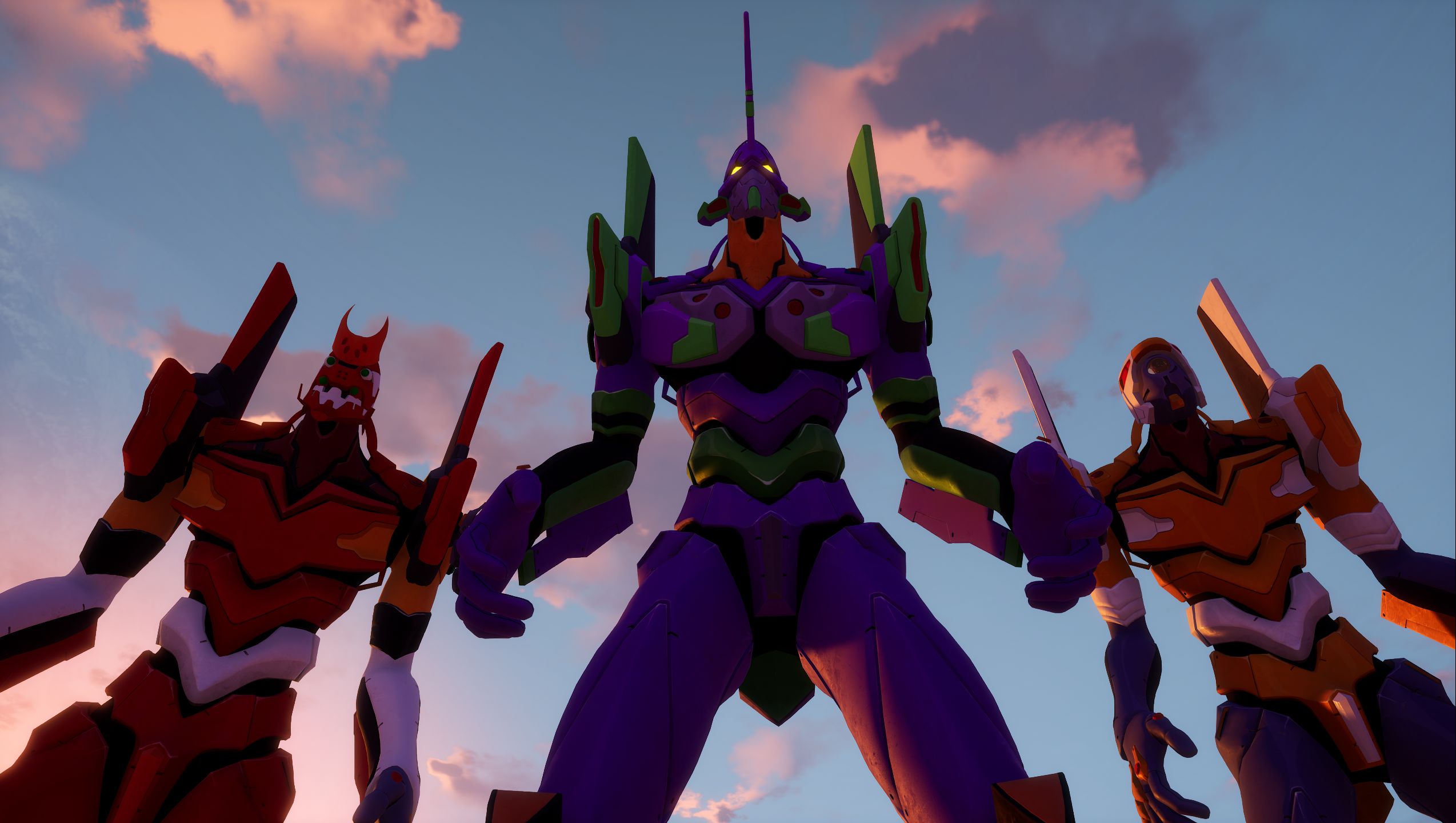 开国风机甲,品eva联动