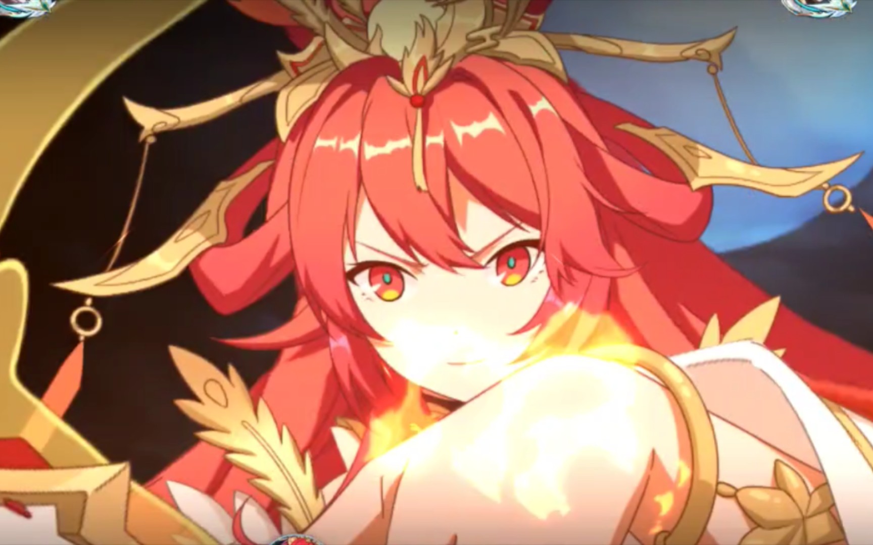 红莲神冕,浴火重生,神曜末炎携火暗崛起,演绎"雄关漫道真如铁,而今