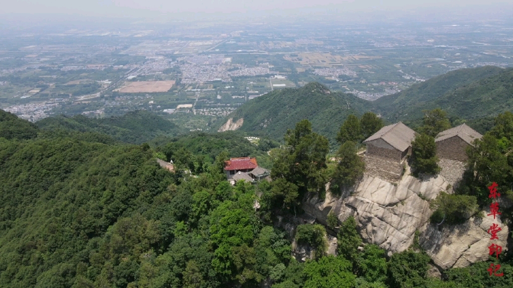 航拍青华山卧佛寺_哔哩哔哩_bilibili