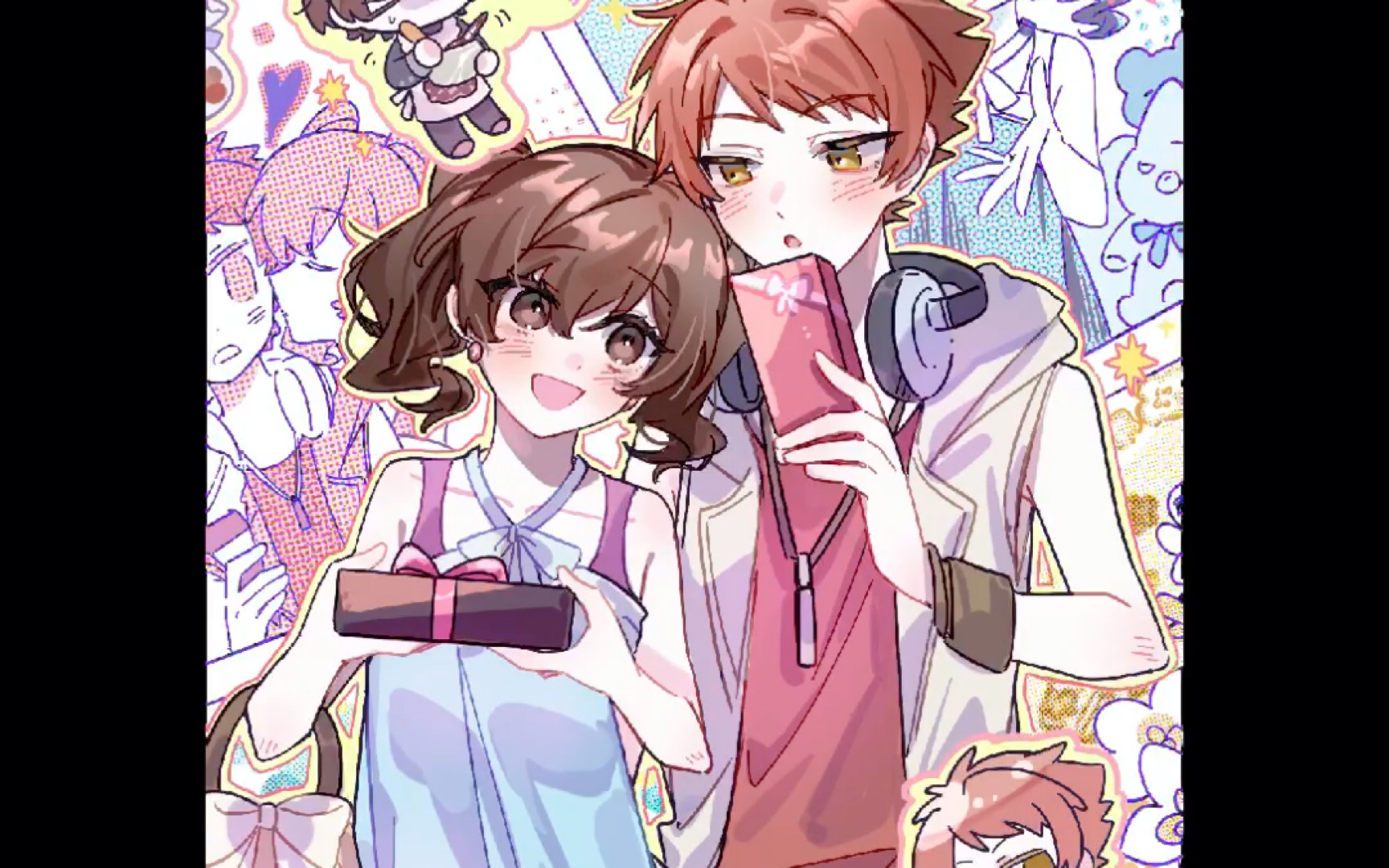 【光春】你们的情人节 好可怜啊又在画你cp啊