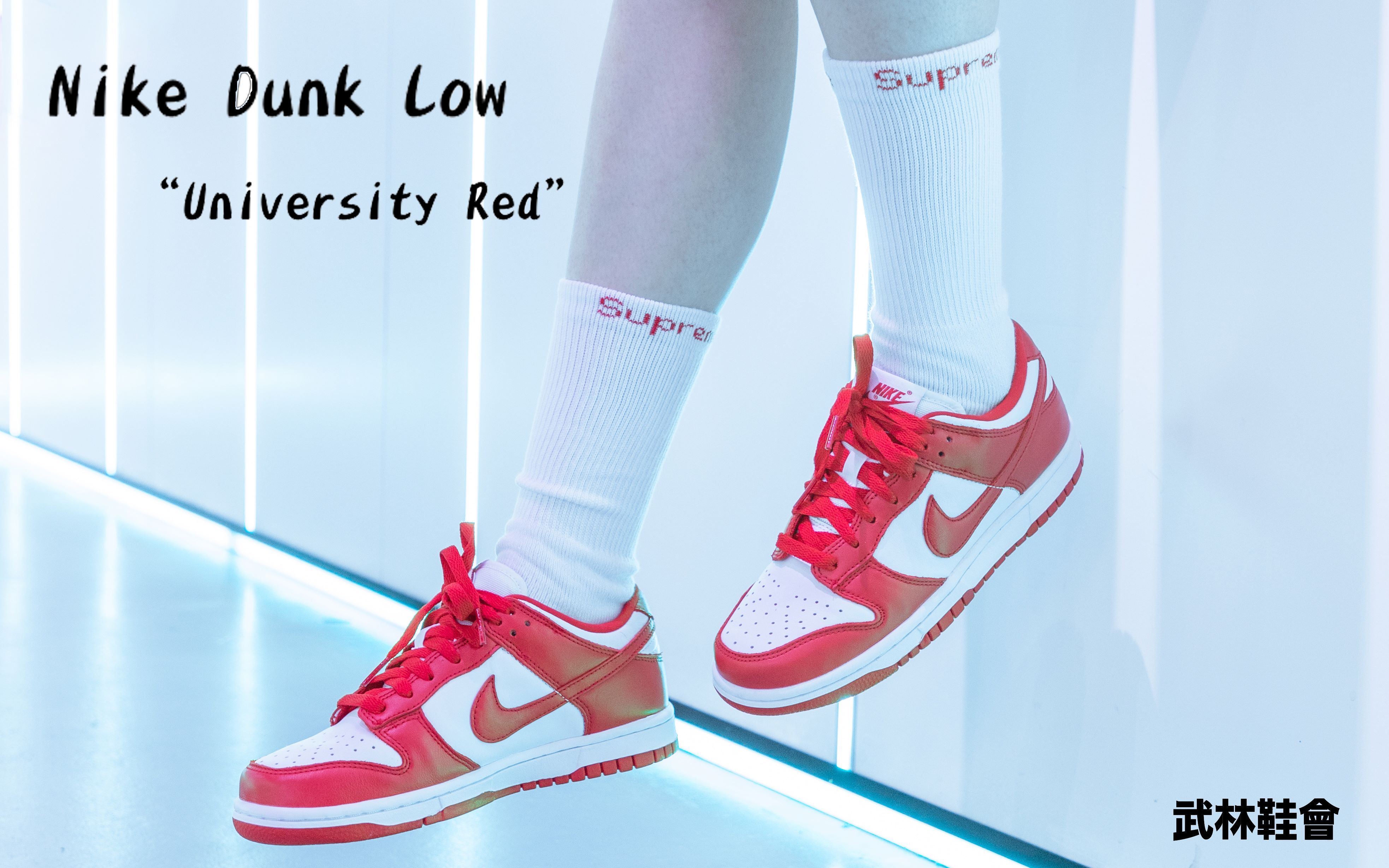 开学了!Nike Dunk Low “University Red”开箱 武林鞋谈#武林鞋会#哔哩哔哩bilibili