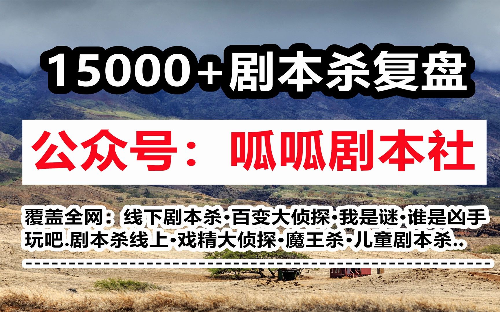 剧本杀《野蔷薇》复盘解析 剧透结局 凶手是谁 真相攻略 推理过程