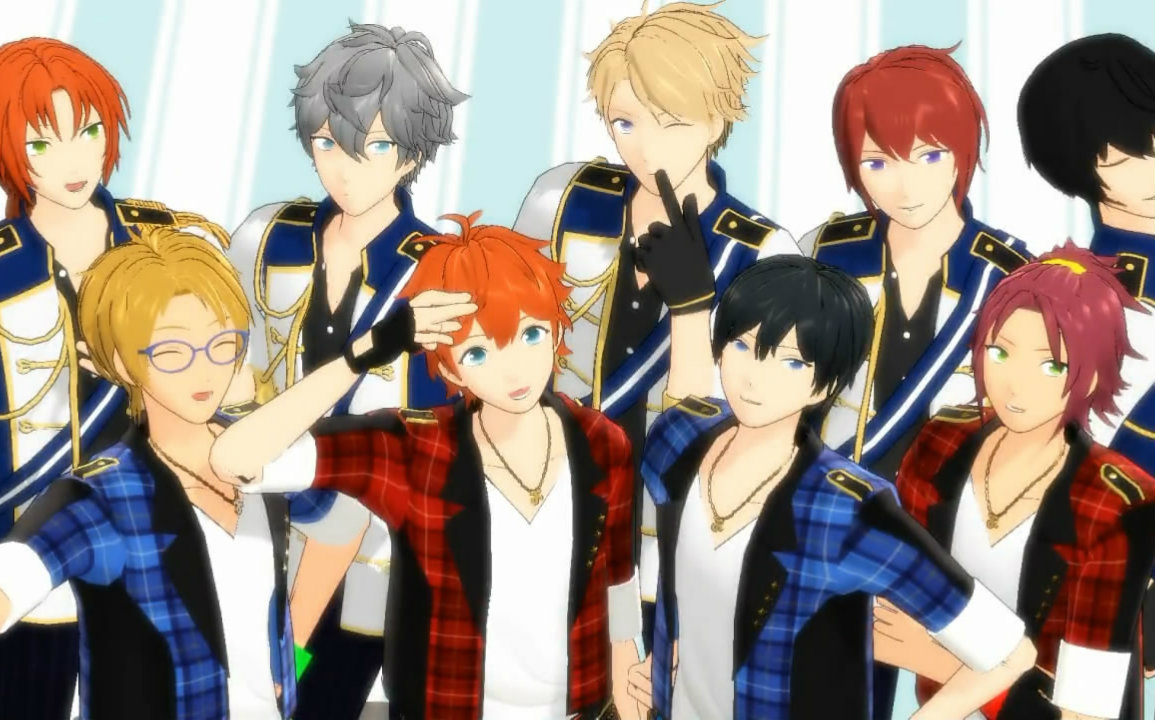 【mmd偶像夢幻祭】麻煩鬼【trickstar&knights】