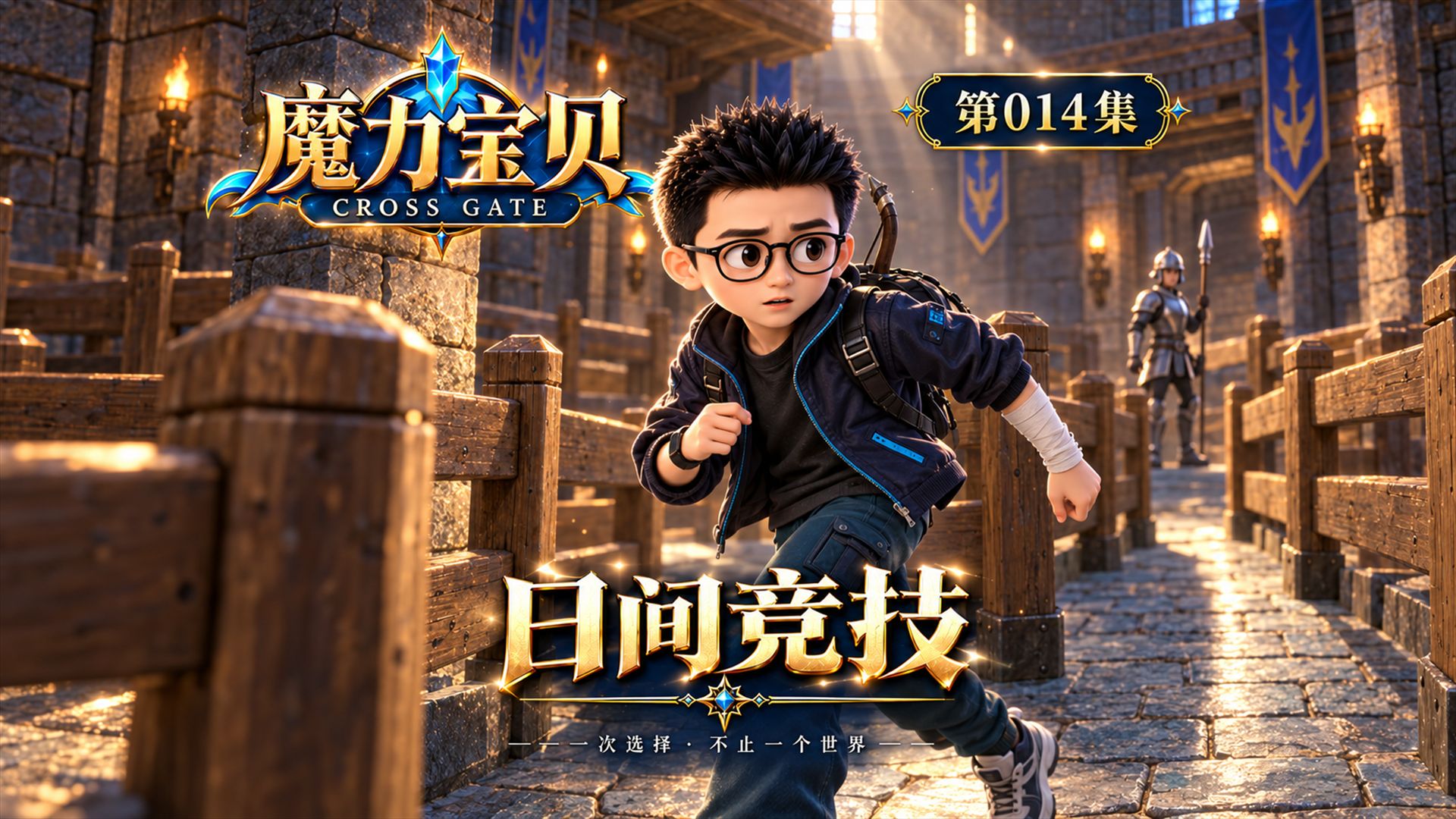 《魔力宝贝》AI改编动漫短剧 014 日间竞技