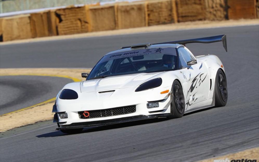 筑波赛道57秒971雪佛兰科尔维特c6z06a050gs