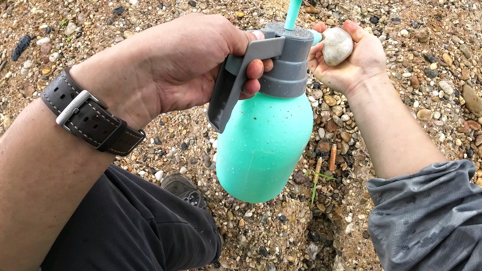 【雨花石】|南京六合雨花石地质公园|自己挖石头啦