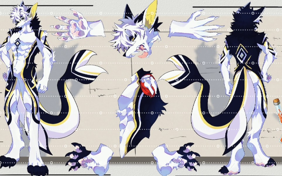 兽设150r直出,赠送价值60r猛风西装壁纸,买断×1.5商断×2.