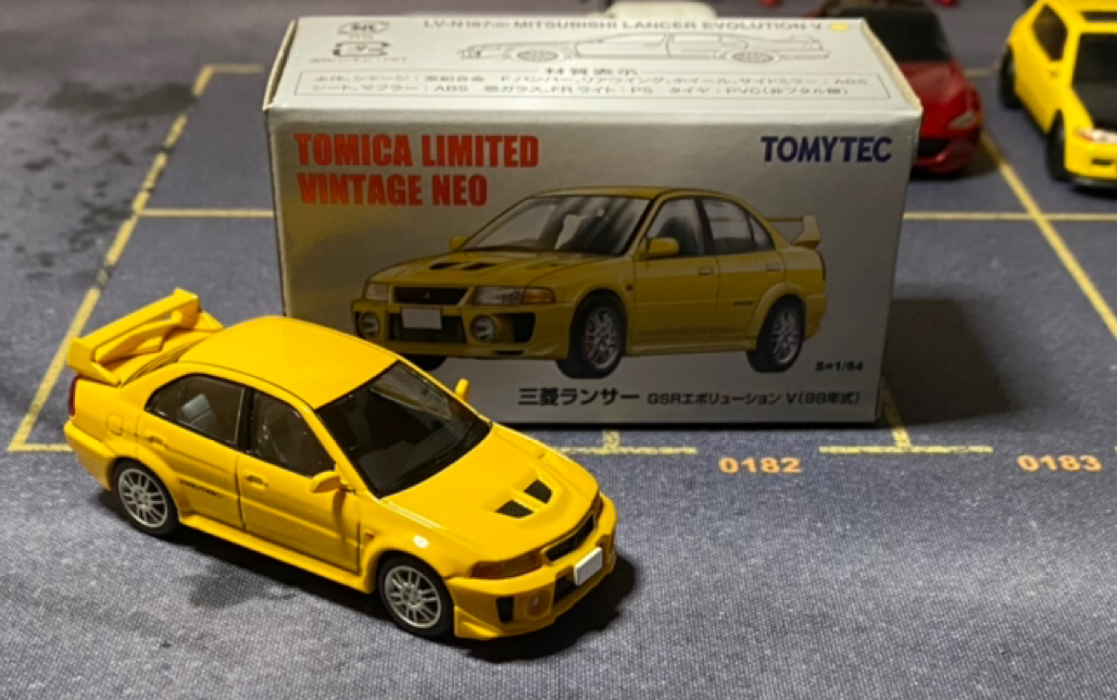 多美卡tomica tlv n187a 黄 evo5代 分享_哔哩哔哩 (゜-゜)つロ 干杯